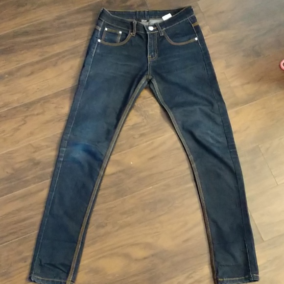 Haimashi Dark Denim Jeans - Picture 1 of 6